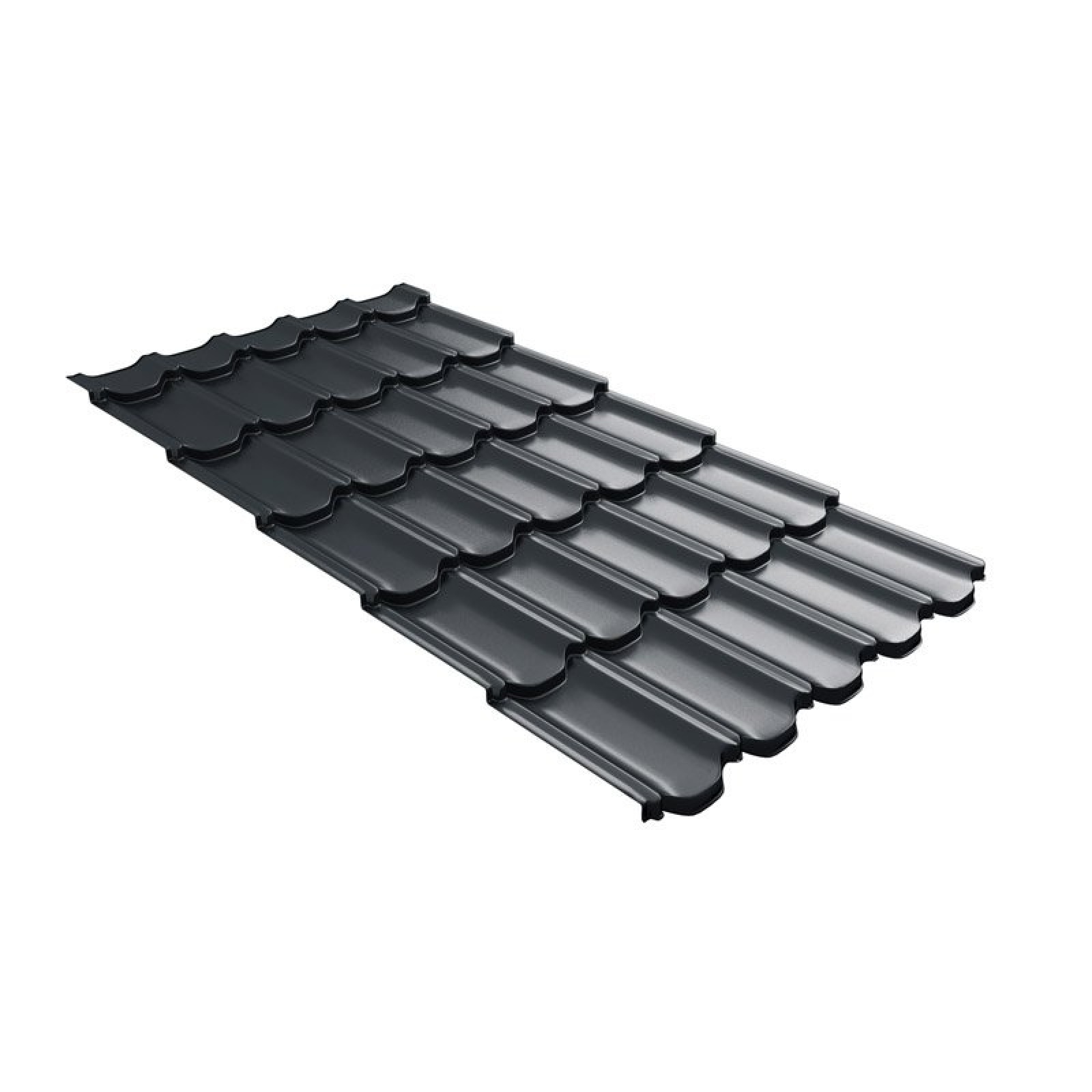 Металлочерепица квинта плюс Grand Line c 3D резом 0,5 Satin